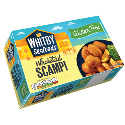 Frozen Gluten Free Wholetail Scampi, 200g